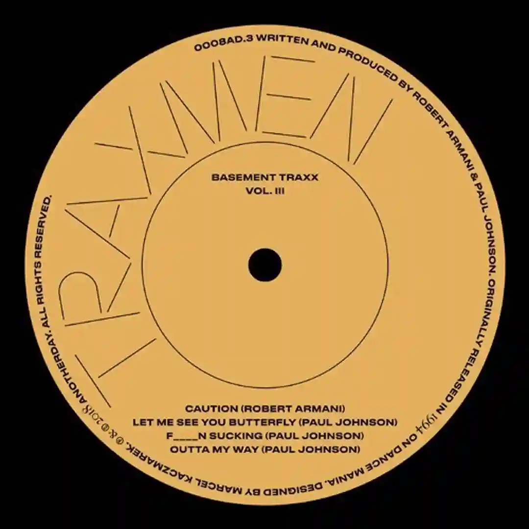 Basement Traxx, Vol. III cover