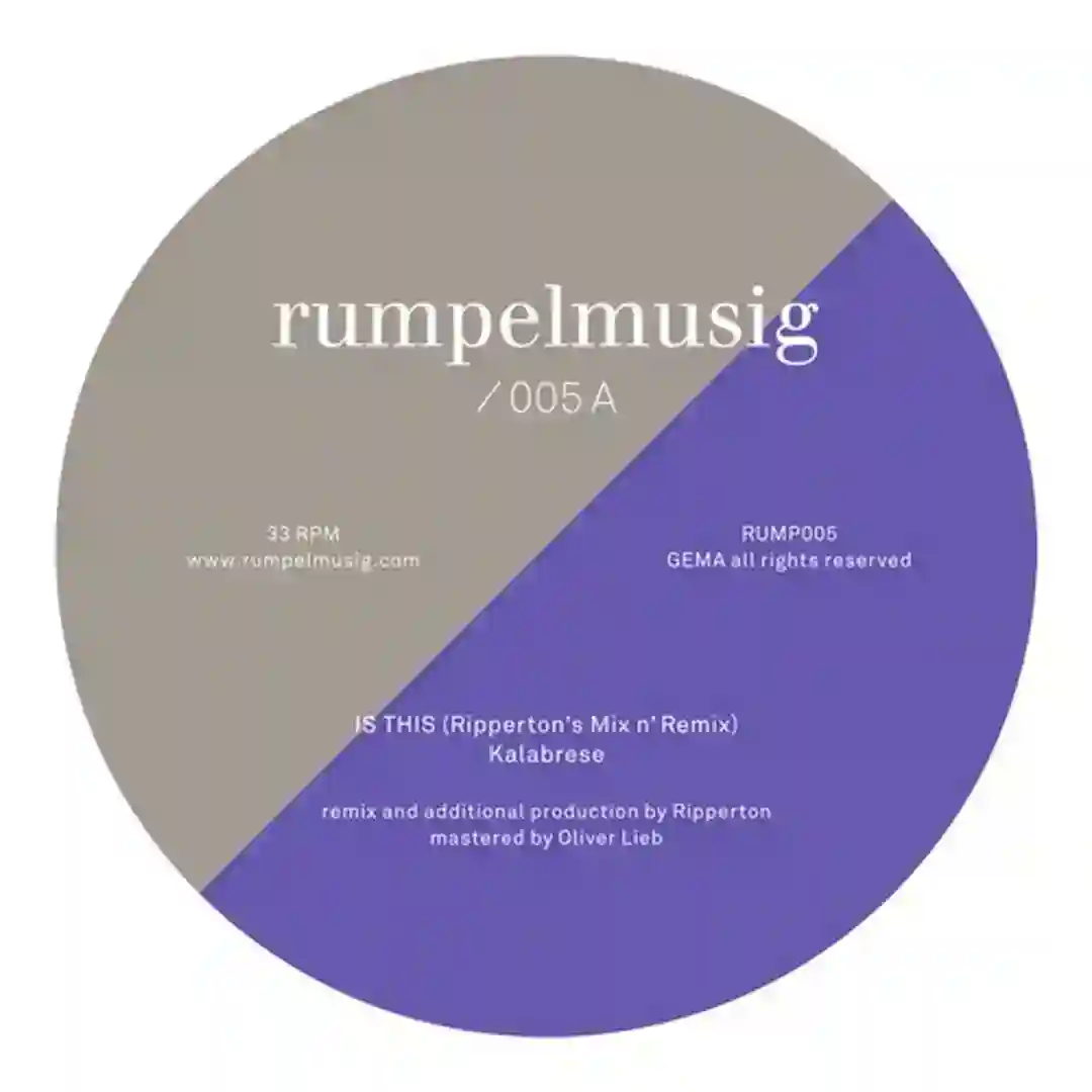 Is This (Ripperton´s  Mix N´ Remix) cover