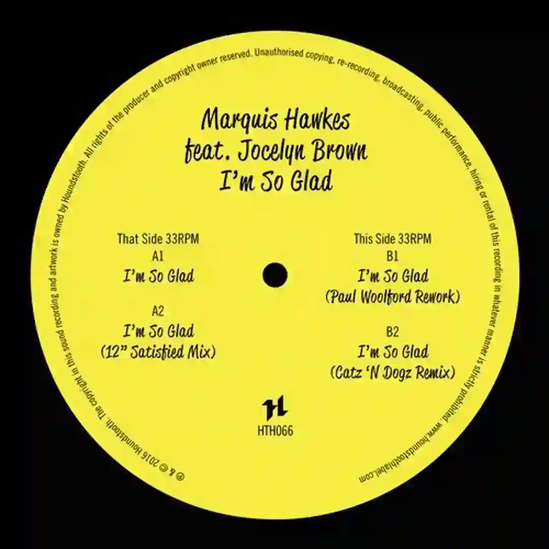 I'm So Glad (12” Satisfied Mix) cover