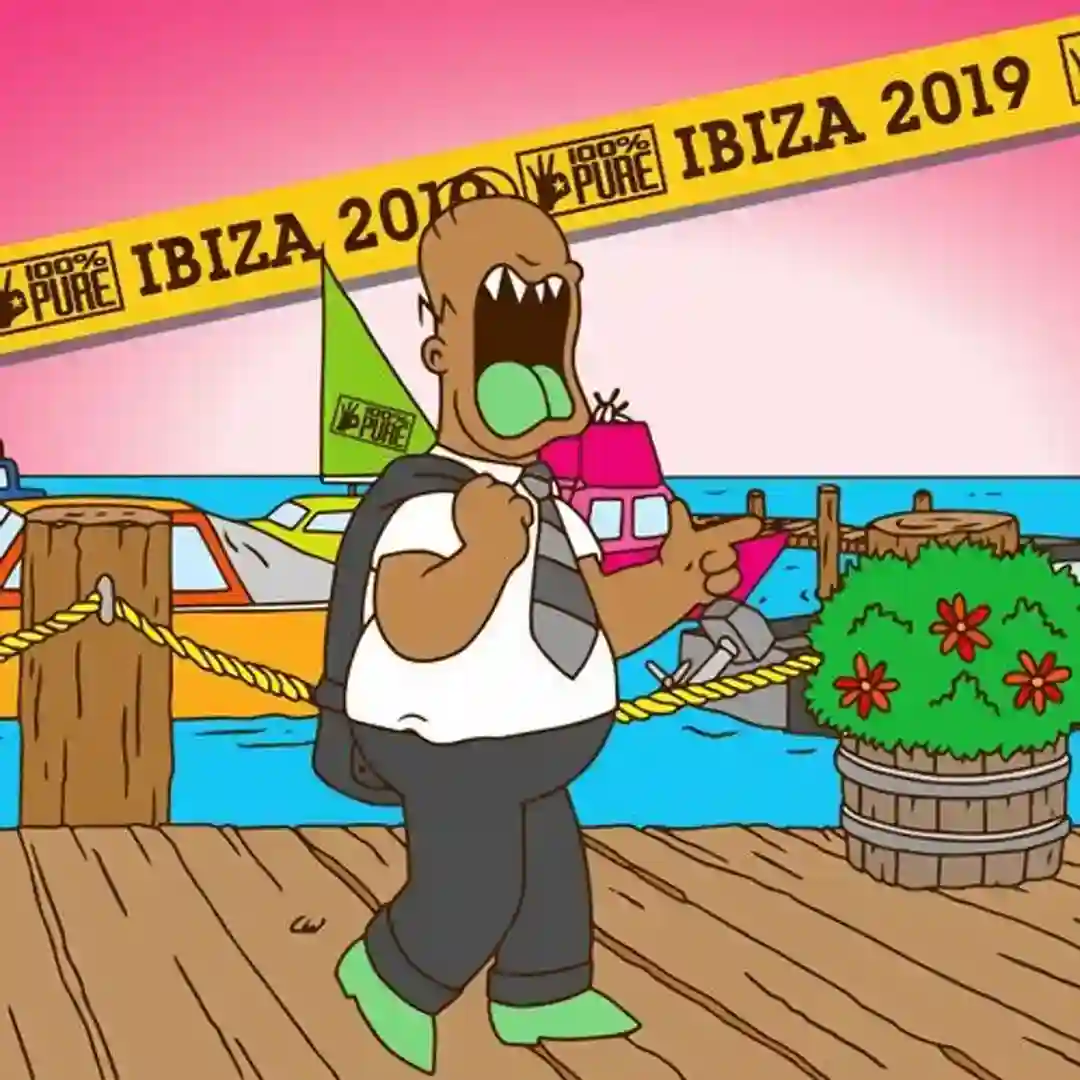 100% Pure Ibiza 2019 cover
