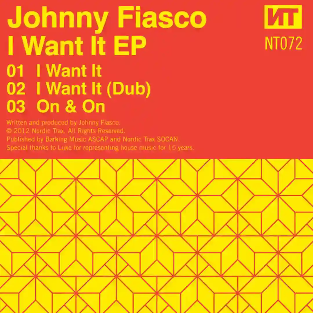 I Want It (Original Mix) cover