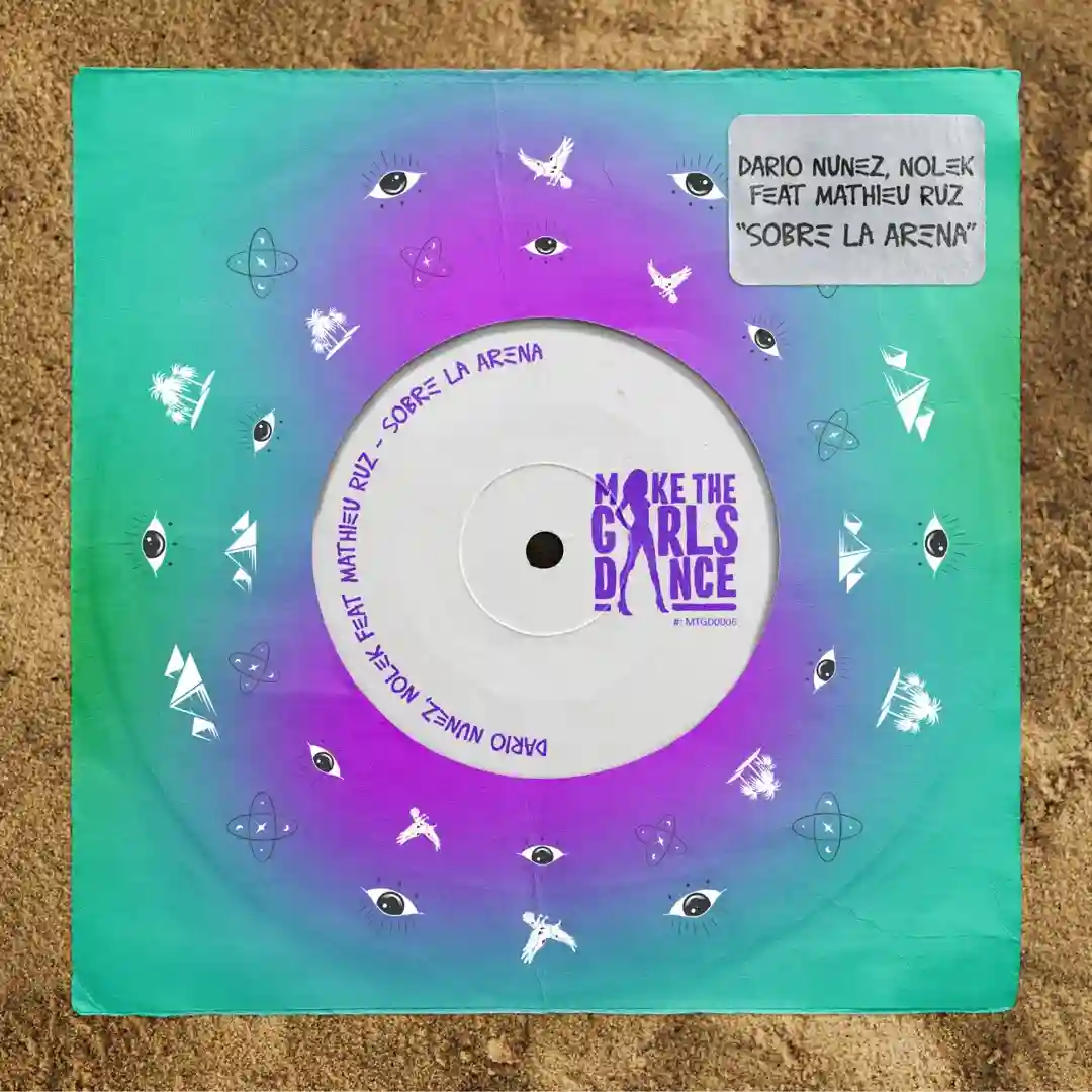 Sobre La Arena (feat. Mathieu Ruz) (Extended Mix) cover
