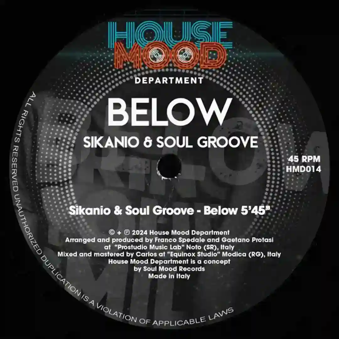 Below (Original Mix) cover