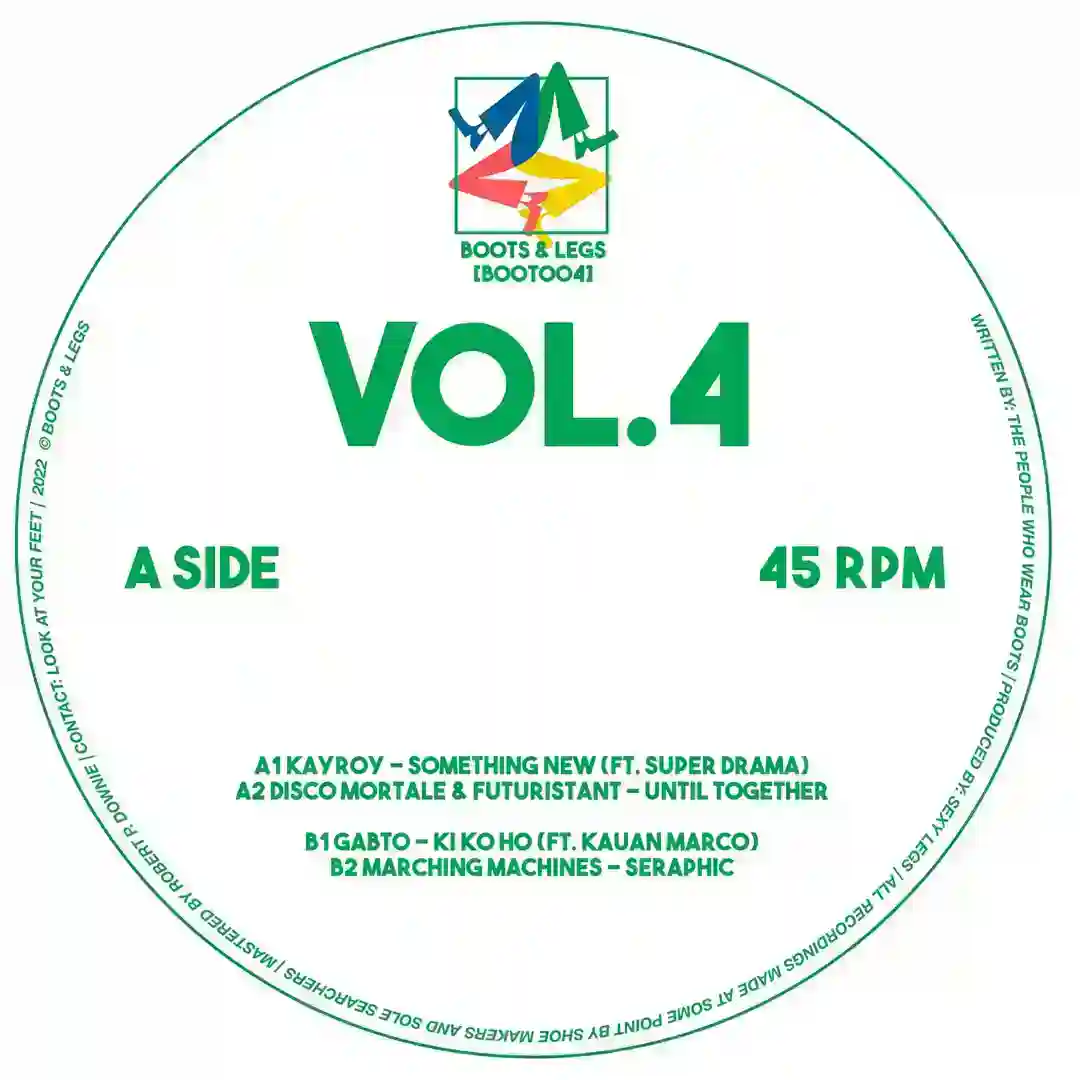 Boots & Legs, Vol. 4 cover