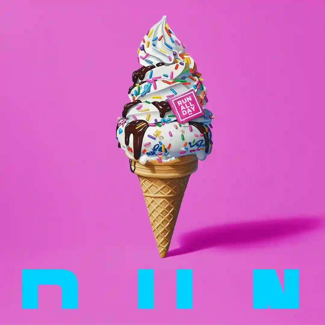 RUN ALL DAY 25 cover