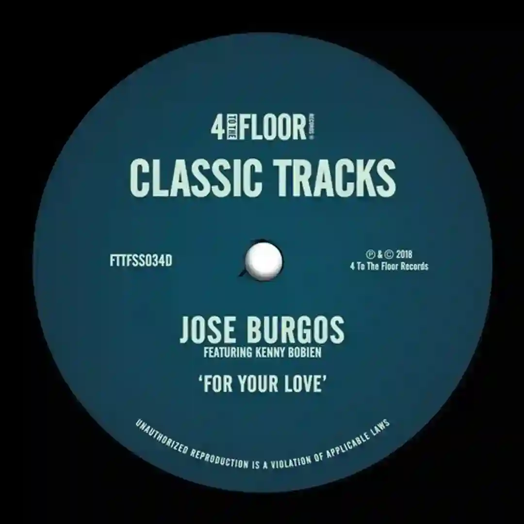 For Your Love feat. Kenny Bobien (Cuebur Instrumental) cover