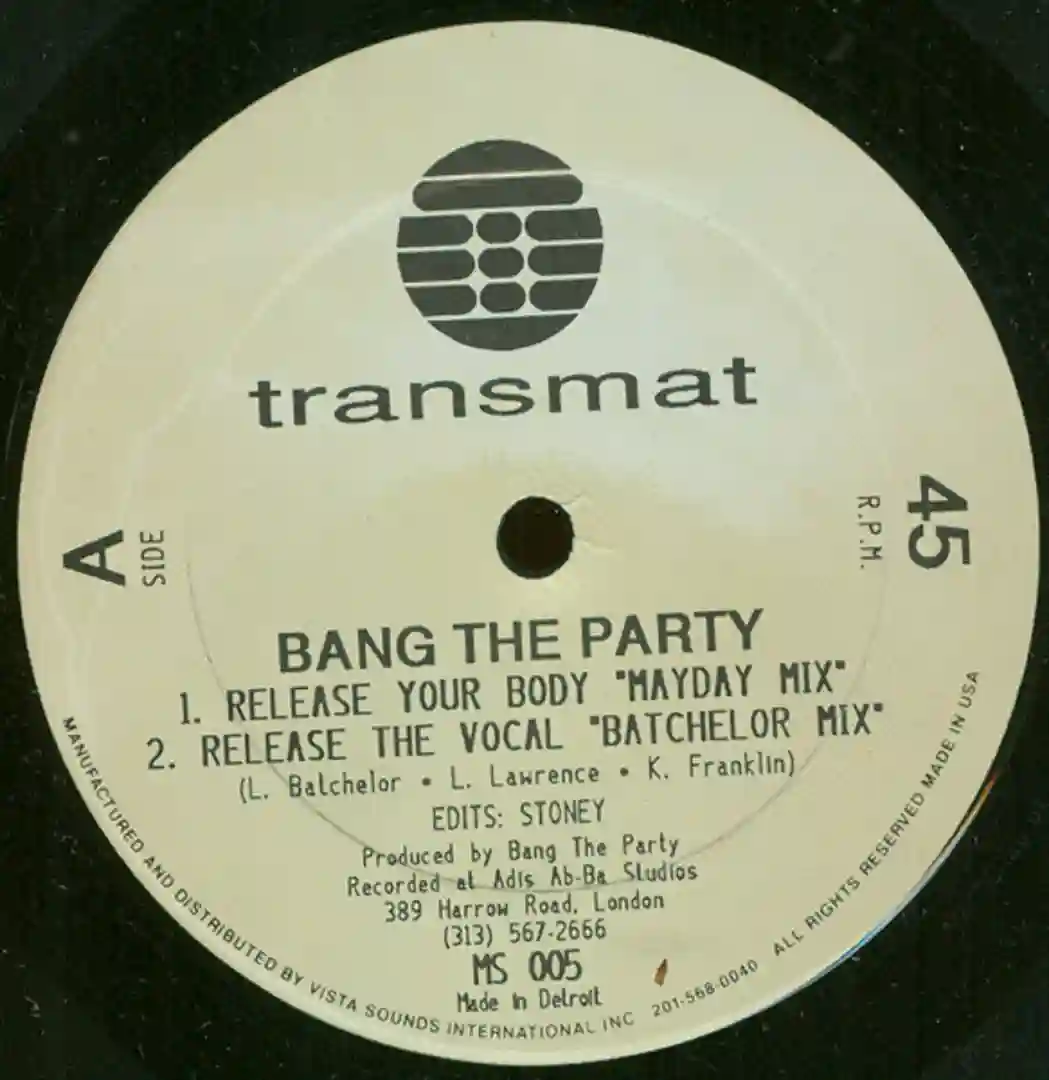 Release The Vocal (Batchelor Mix) cover
