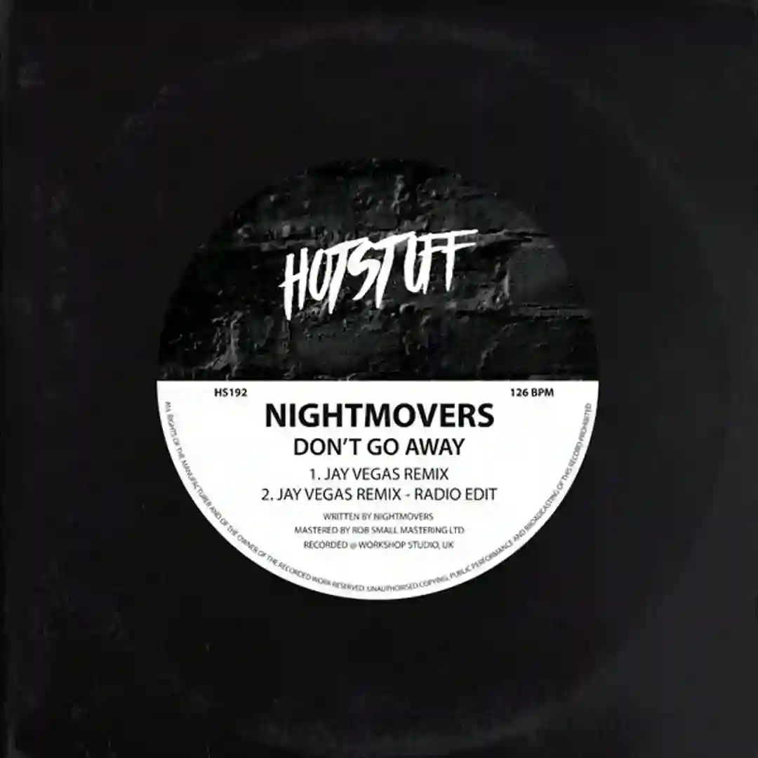 Don't Go Away (Jay Vegas Remix - Radio Edit) cover