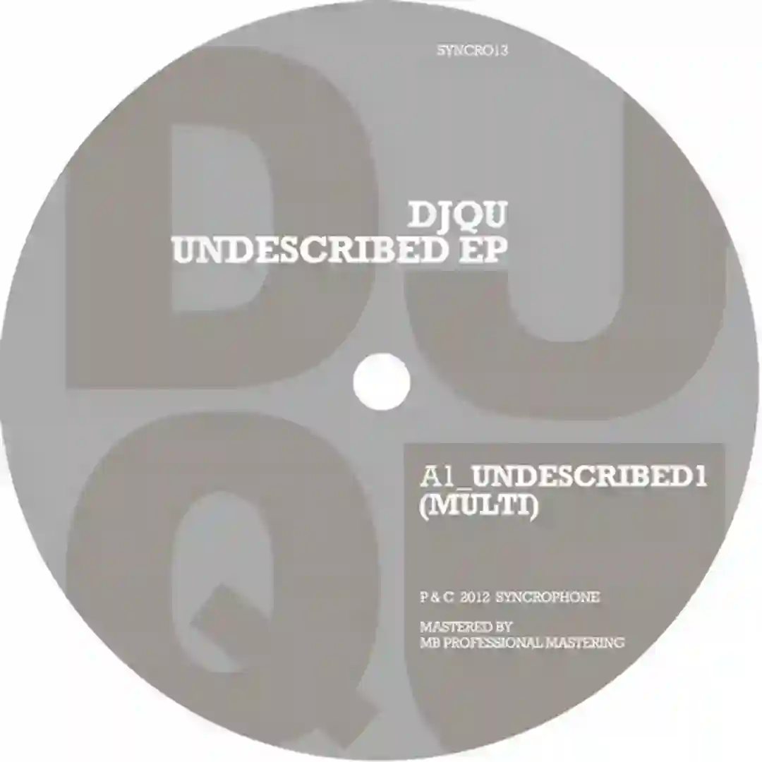 Undescribed2 (She's Blank) (Original Mix) cover