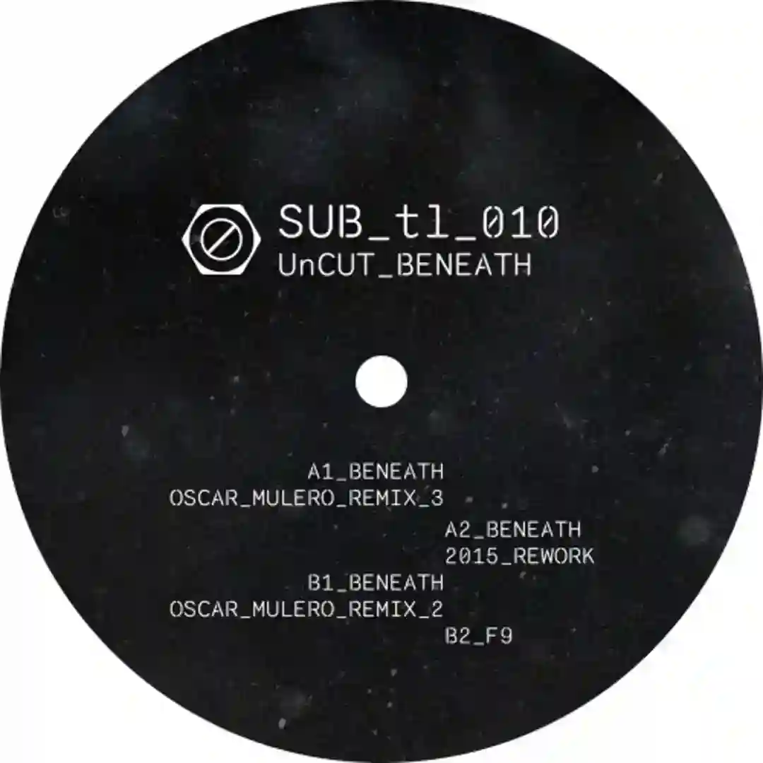 Beneath (Oscar Mulero Remix 2) cover