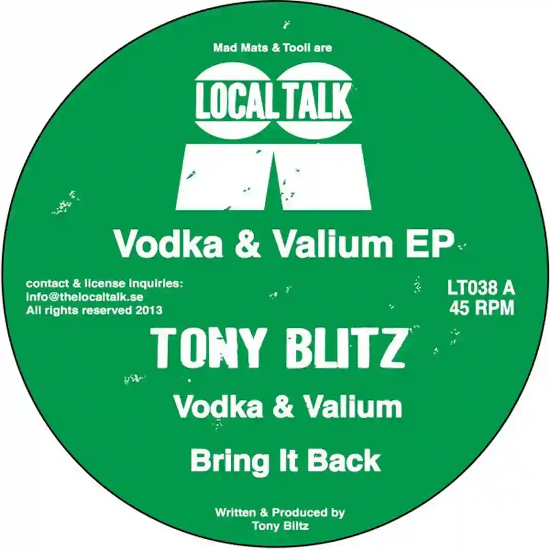 Vodka & Valium (Crackazat Dub Remix) cover