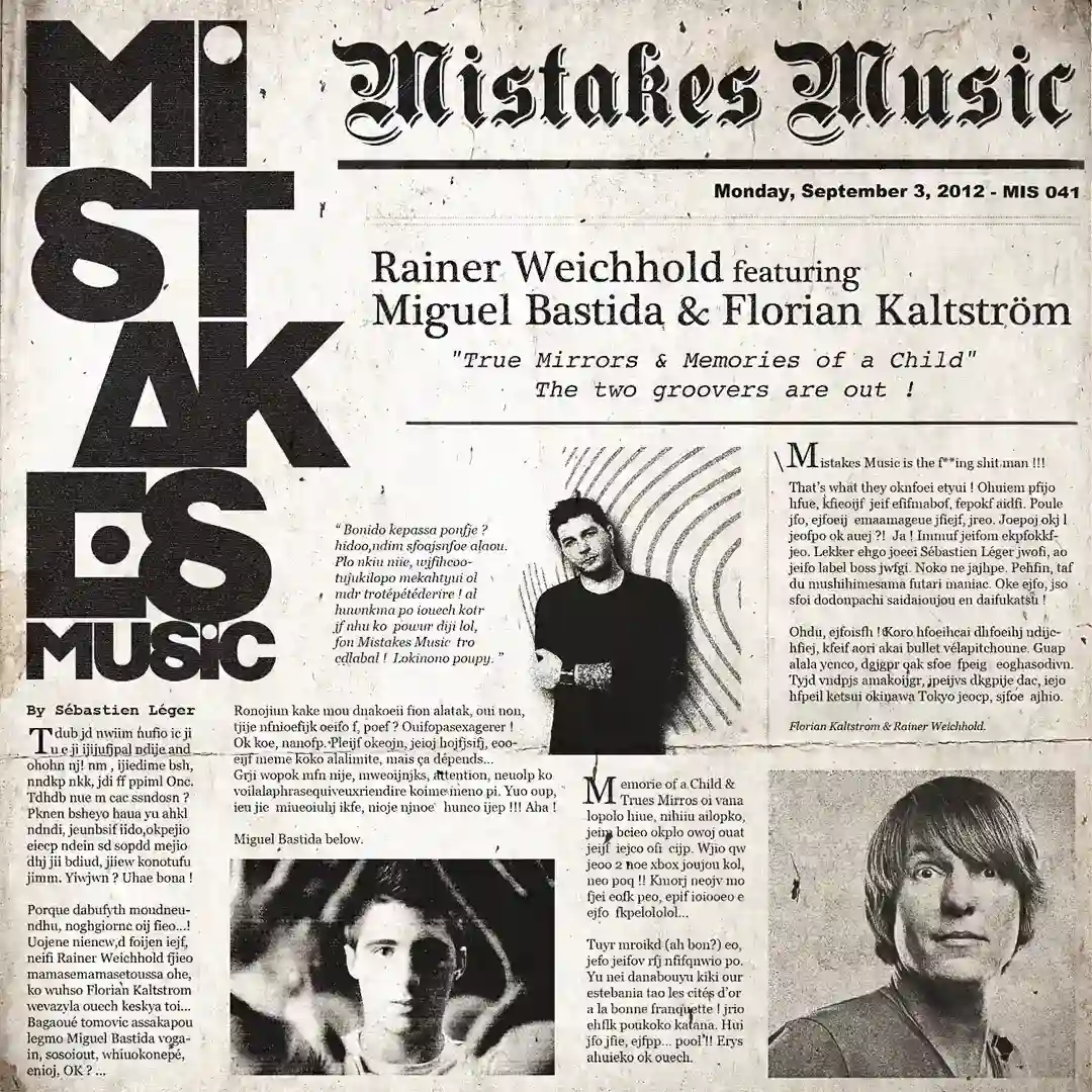 Memories Of A Child / True Mirrors MIS041 cover