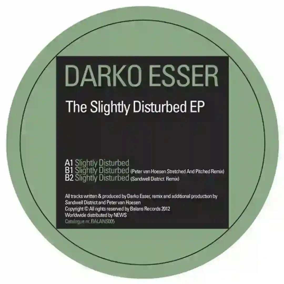 Slightly Disturbed (Peter Van Hoesen Stretched And Pitched Remix) cover