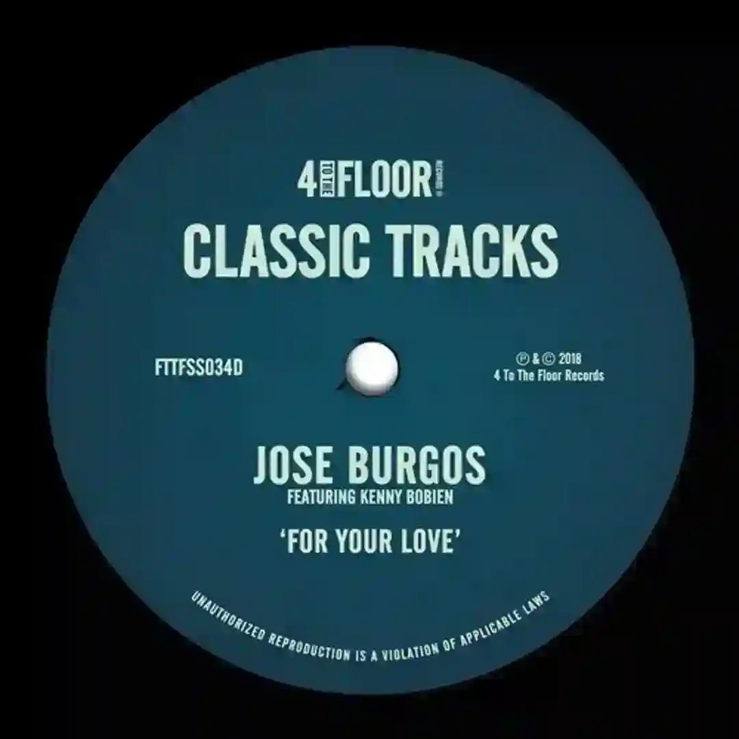 For Your Love feat. Kenny Bobien (Cuebur Remix) cover
