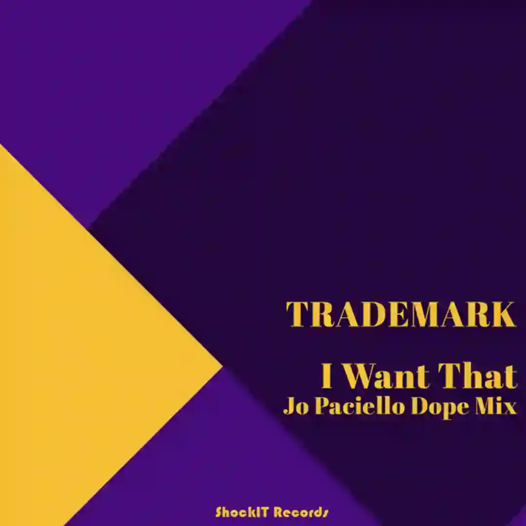 I want that (Jo Paciello Dope Mix) cover