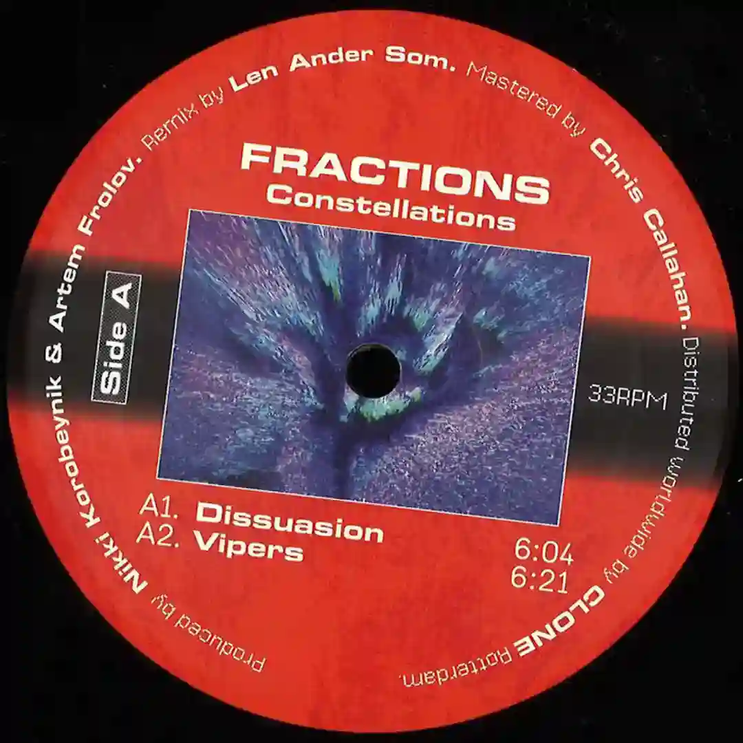 Fractions - Constellations (RET007) cover