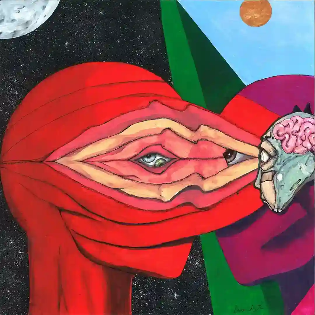 Distortia cover