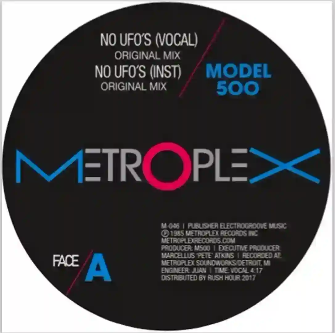 NO UFO'S (Moodymann Remix) cover