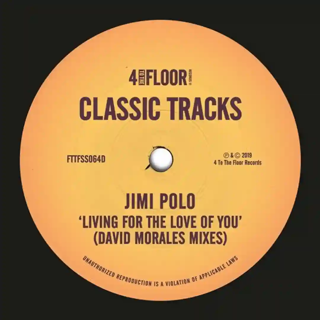 Living For The Love Of You (David Morales Def Dub Mix) cover