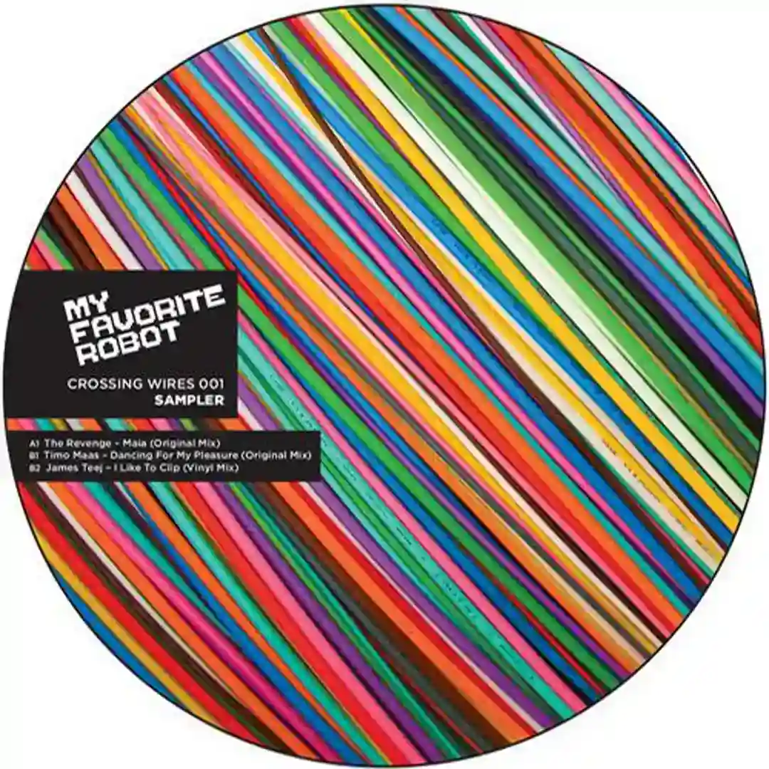 My Favorite Robot Crossing Wires 001 Sampler cover