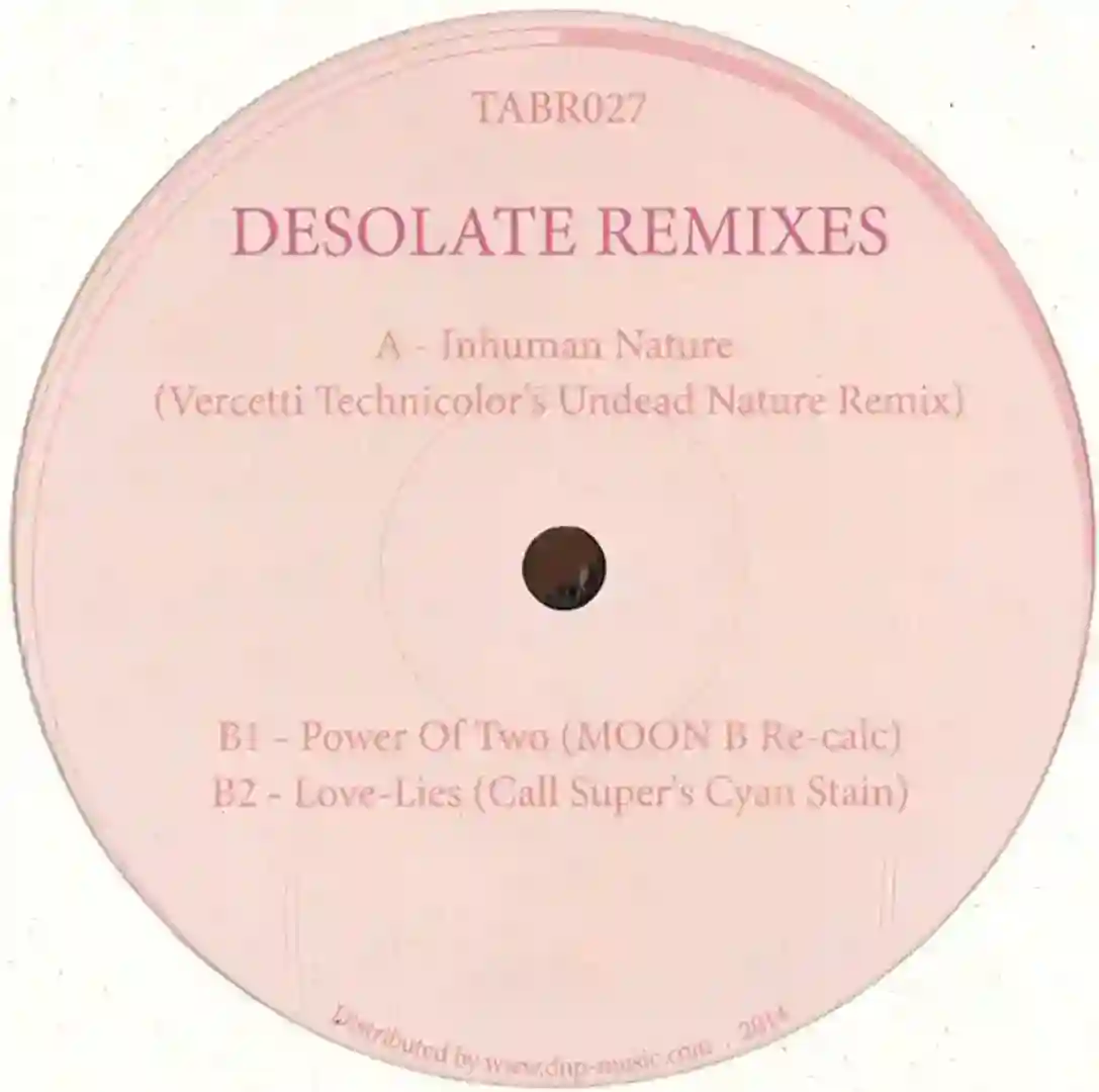 Desolate Remixes cover
