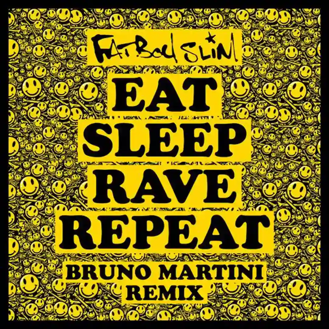 Eat Sleep Rave Repeat (feat. Beardyman) (Bruno Martini Remix) cover