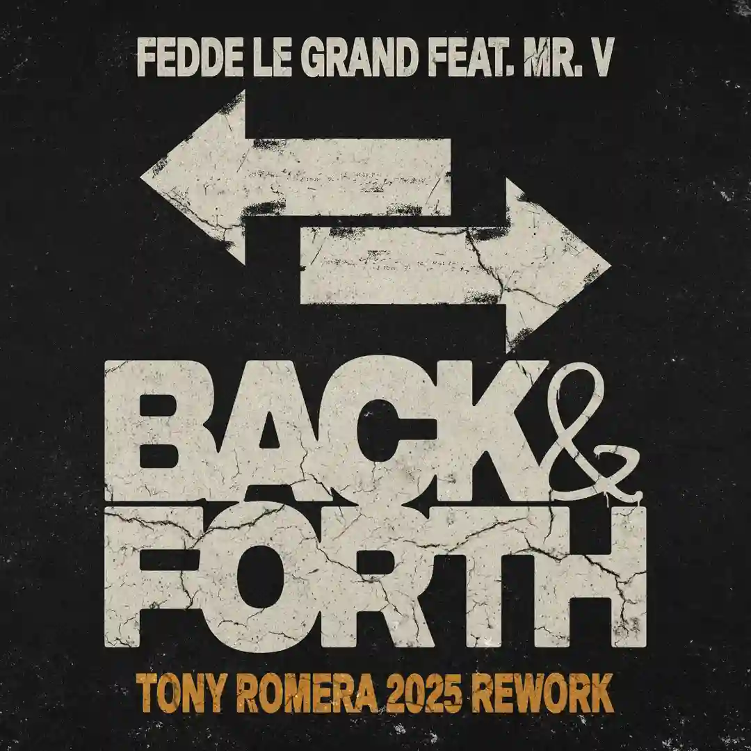 Back & Forth - Tony Romera 2025 Rework cover