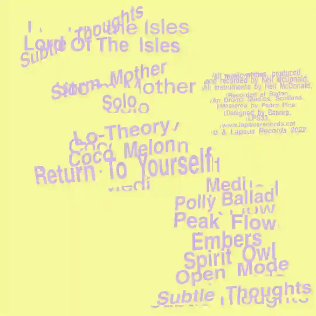 Subtle Thoughts cover