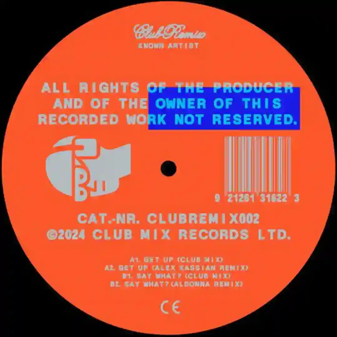 Say What ? (Aldonna Remix) cover