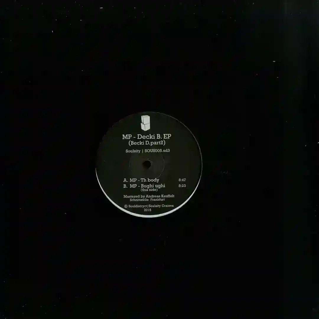 Decki B EP (Vinyl Only) cover