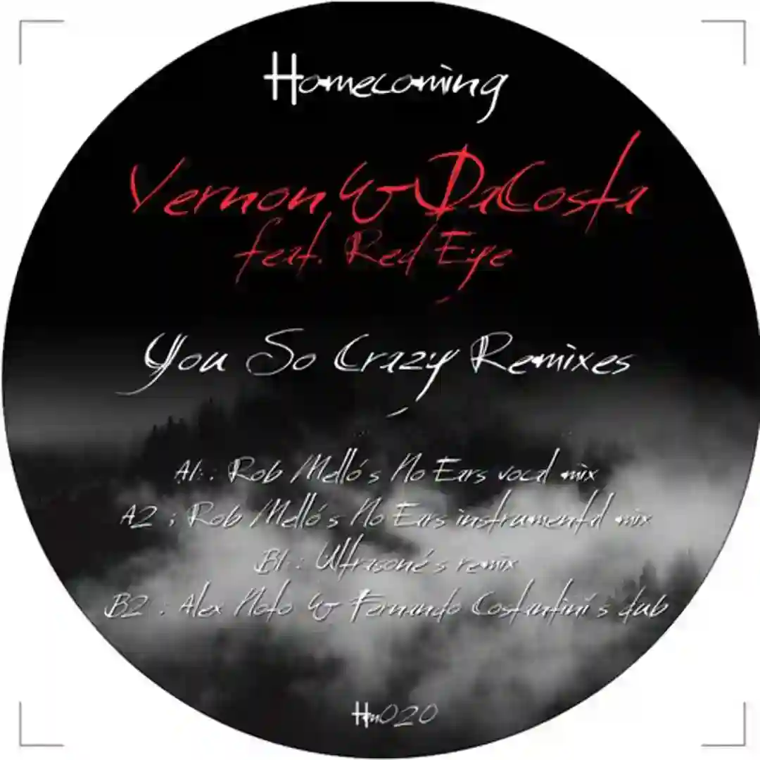 You So Crazy feat Red Eye (Rob Mellos No Ears Vox) cover