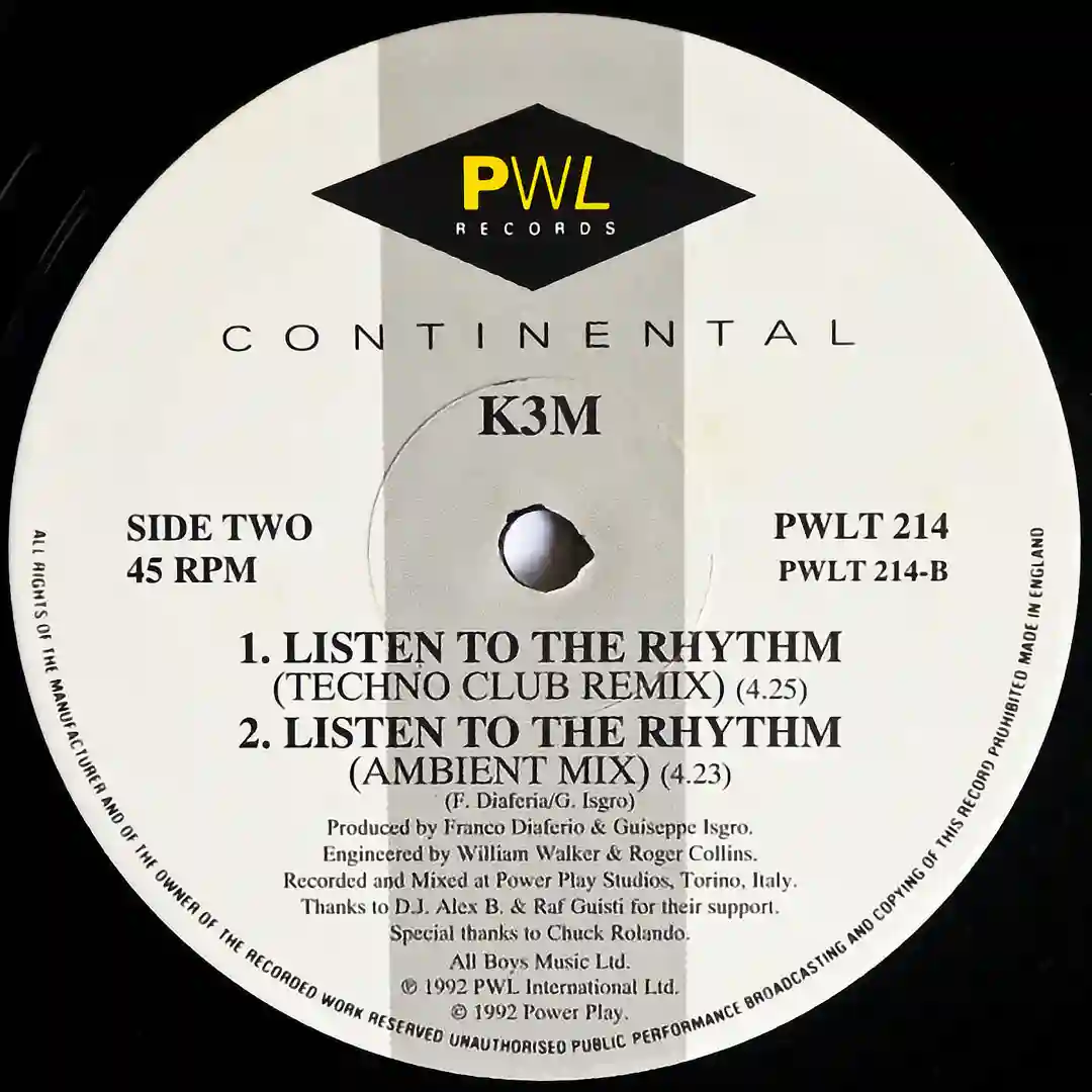 Listen To The  Rhythm (Techno Club Remix) cover
