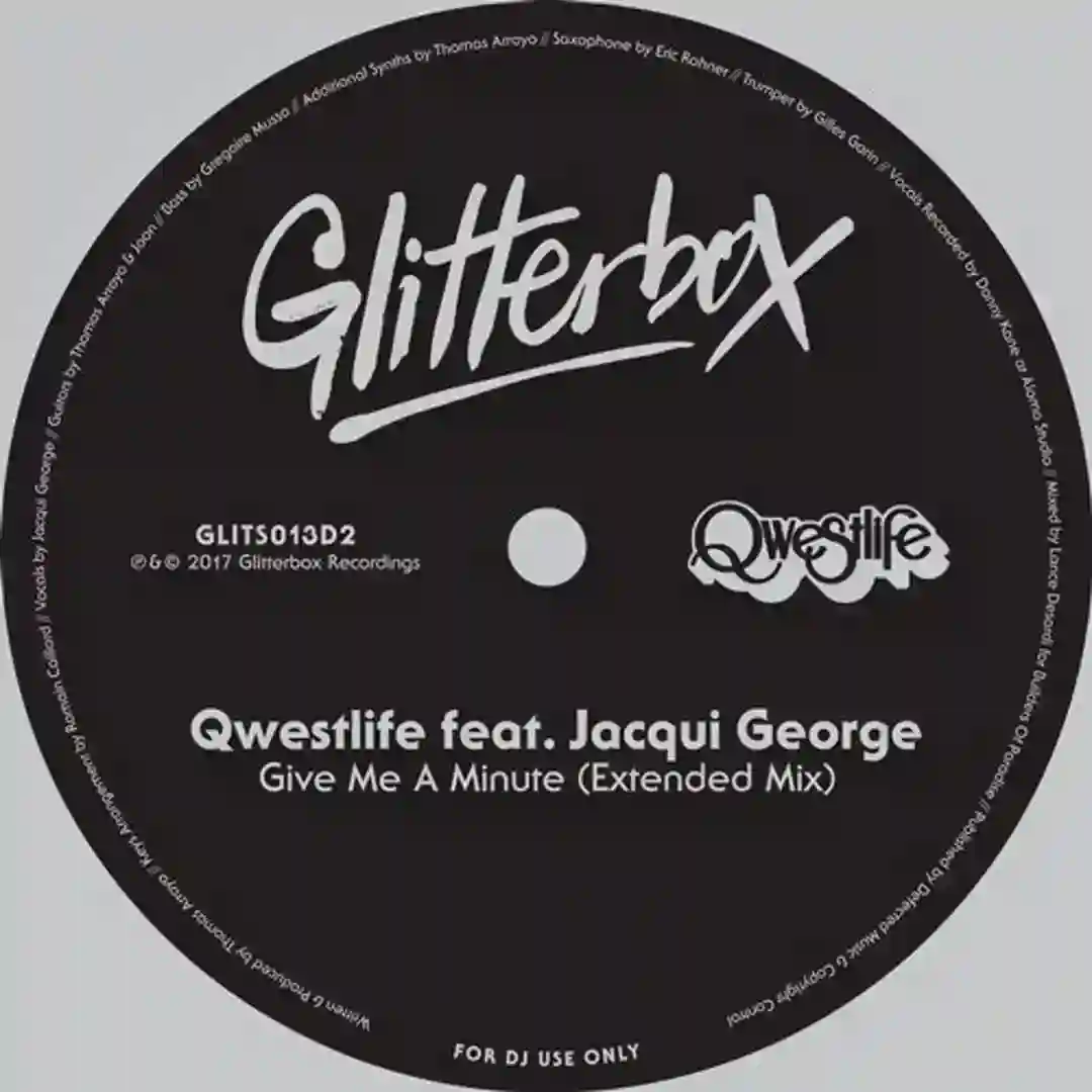 Give Me A Minute feat. Jacqui George (Extended Mix) cover