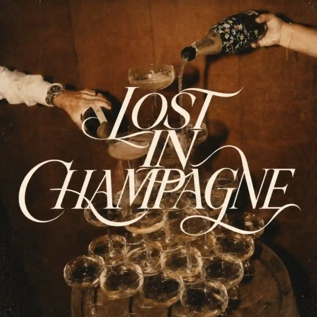 LOST IN CHAMPAGNE cover