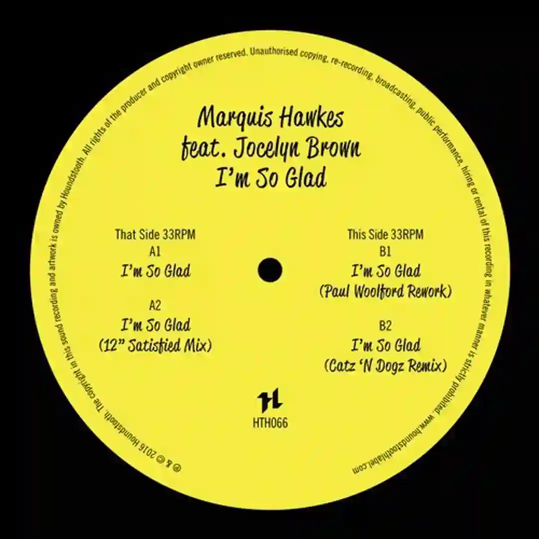 I'm So Glad (Paul Woolford Rework) cover