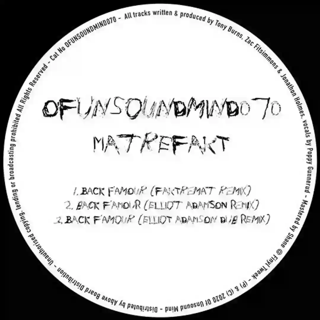 Back F'amour Remixes cover