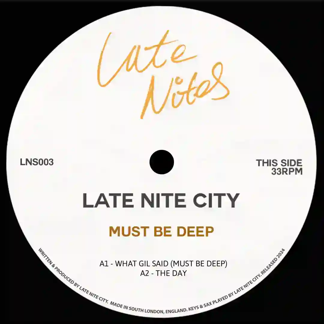 What Gil Said (Must Be Deep) (Original Mix) cover