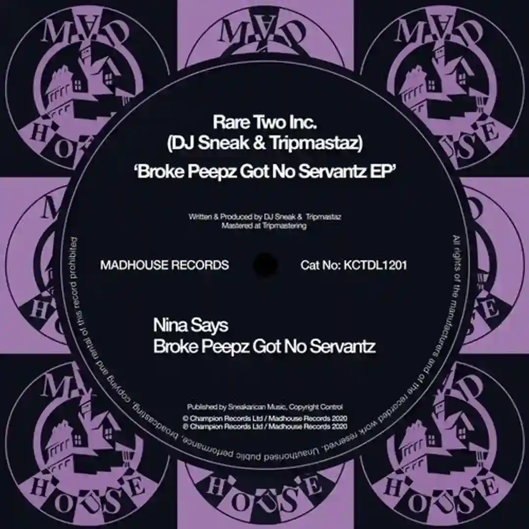 Broke Peepz Got No Servantz EP cover