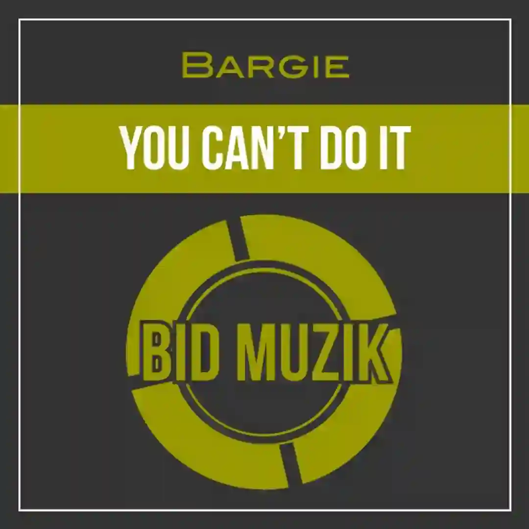 You Can't Do It (Original Mix) cover