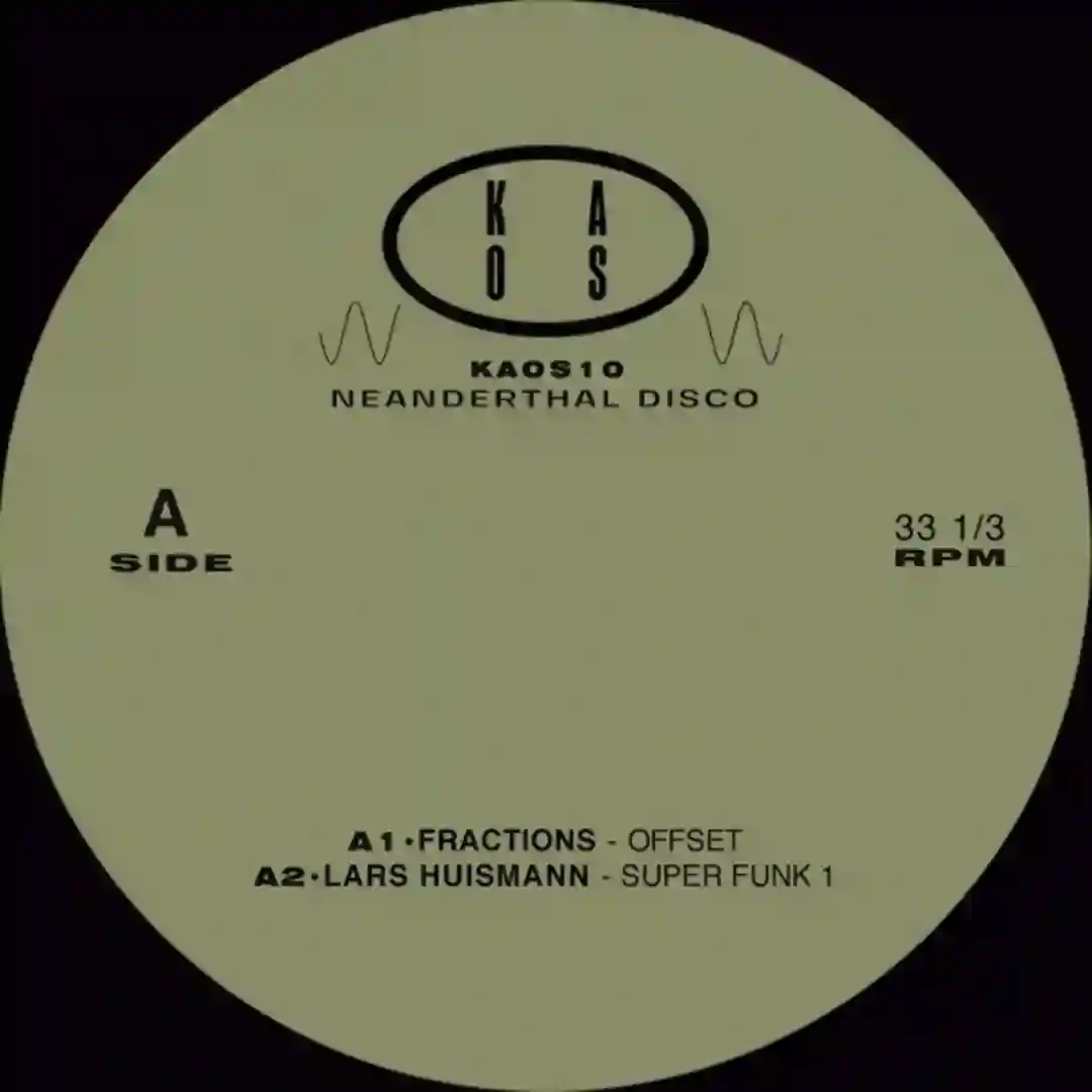 Neanderthal Disco cover