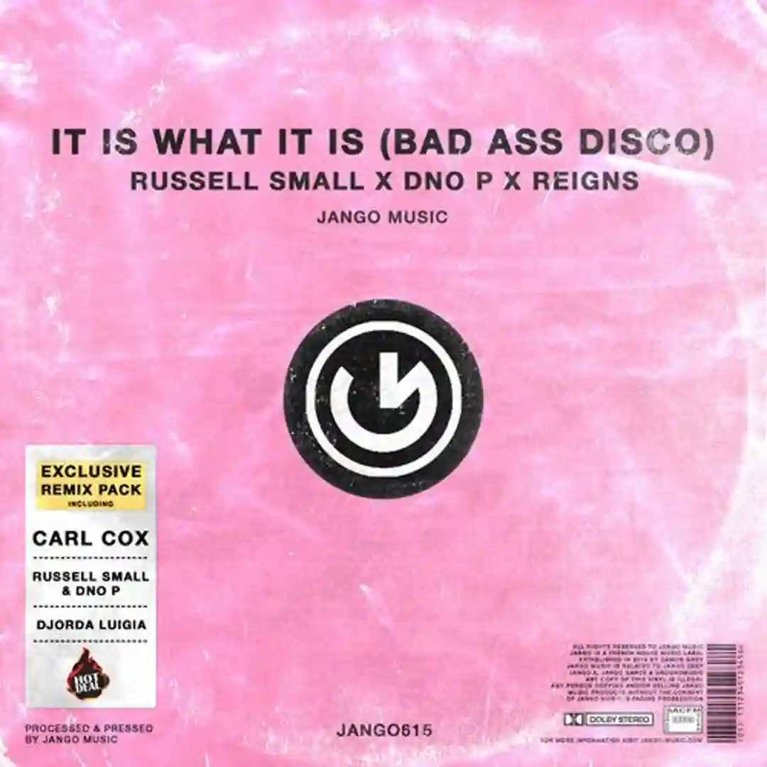 It Is What It Is (Bad Ass Disco) (Djorda Luigia Remix) cover