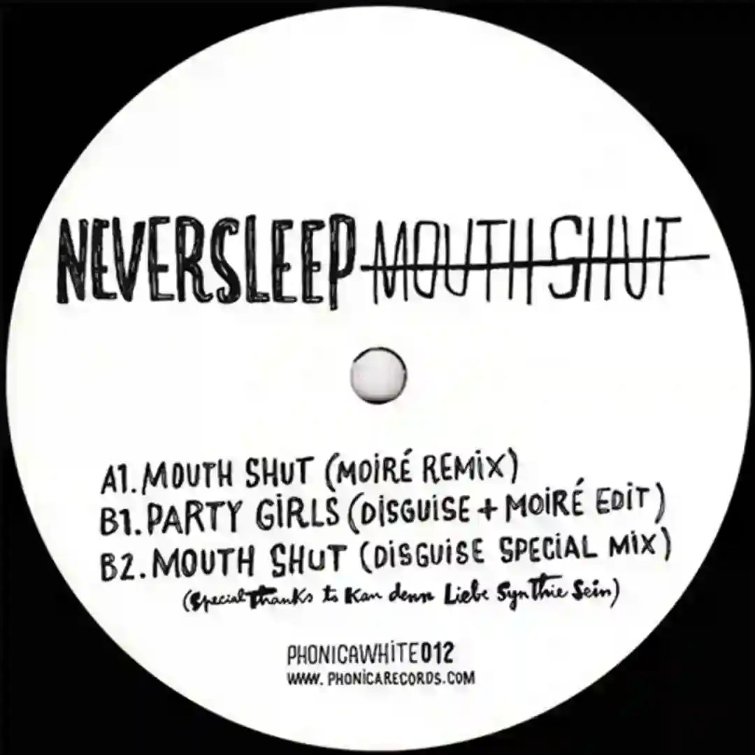 Mouth Shut (Moire Remix) cover