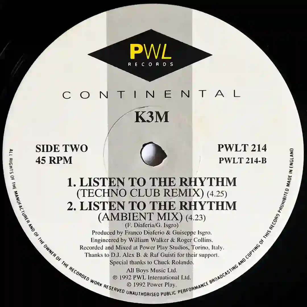 Listen To The Rhythm (Ambient Mix) cover