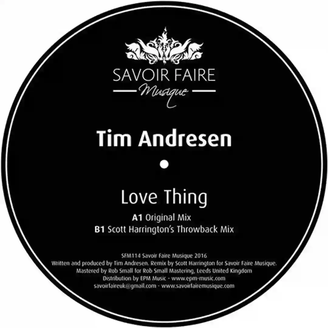 Love Thing (Scott Harrington's Throwback Mix) cover