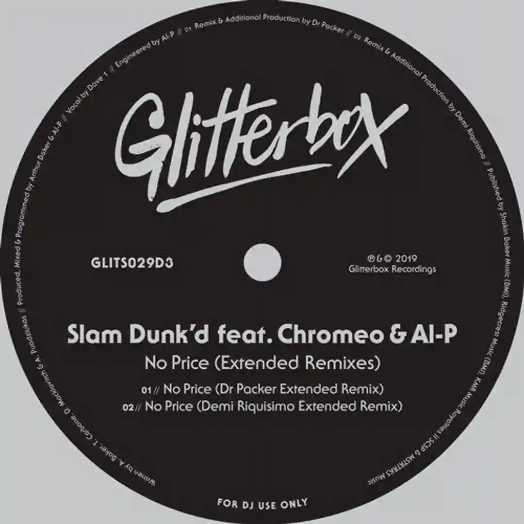 No Price feat. Chromeo, Al-P (Dr Packer Extended Remix) cover