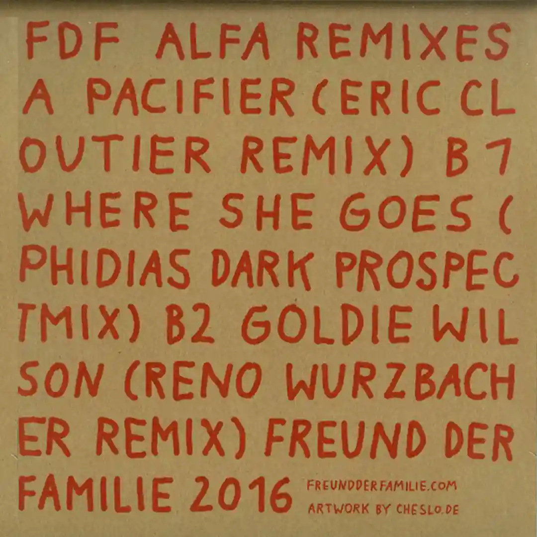 Pacifier (Eric Cloutier Remix) cover
