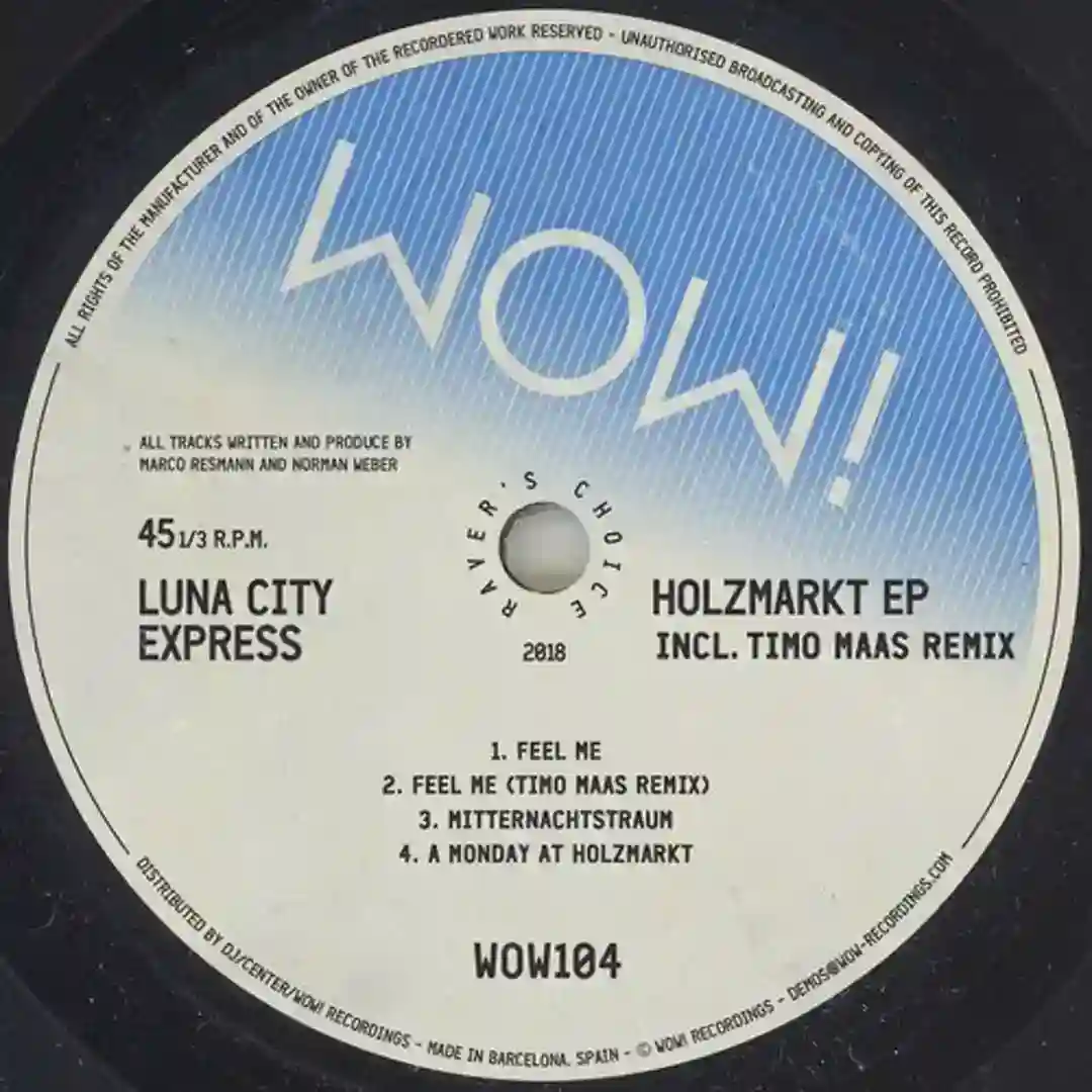 Monday At Holzmarkt (Original Mix) cover