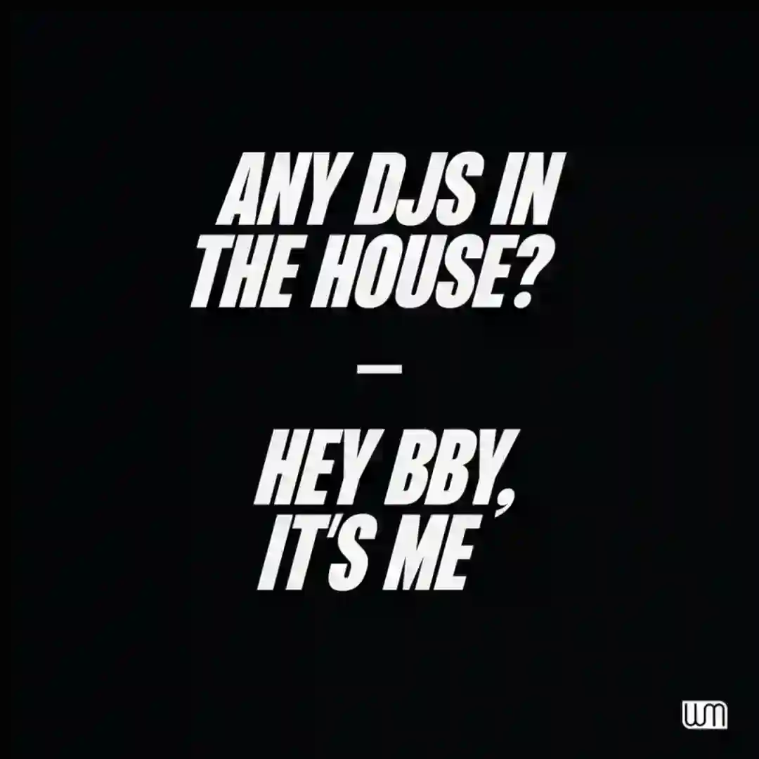 Hey bby, it's me (Original Mix) cover