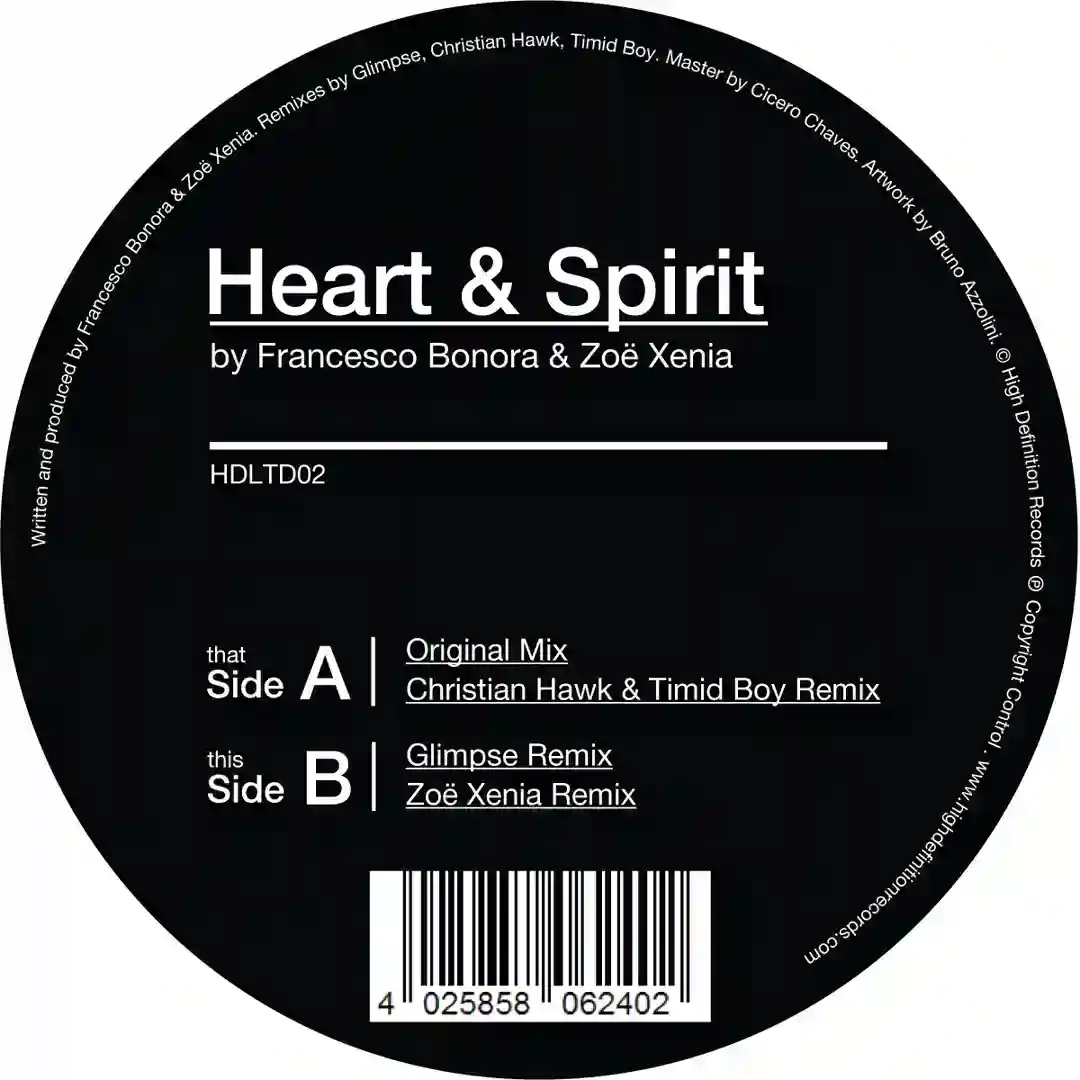 Heart  Spirit (Original Mix) [High Definition Records] cover