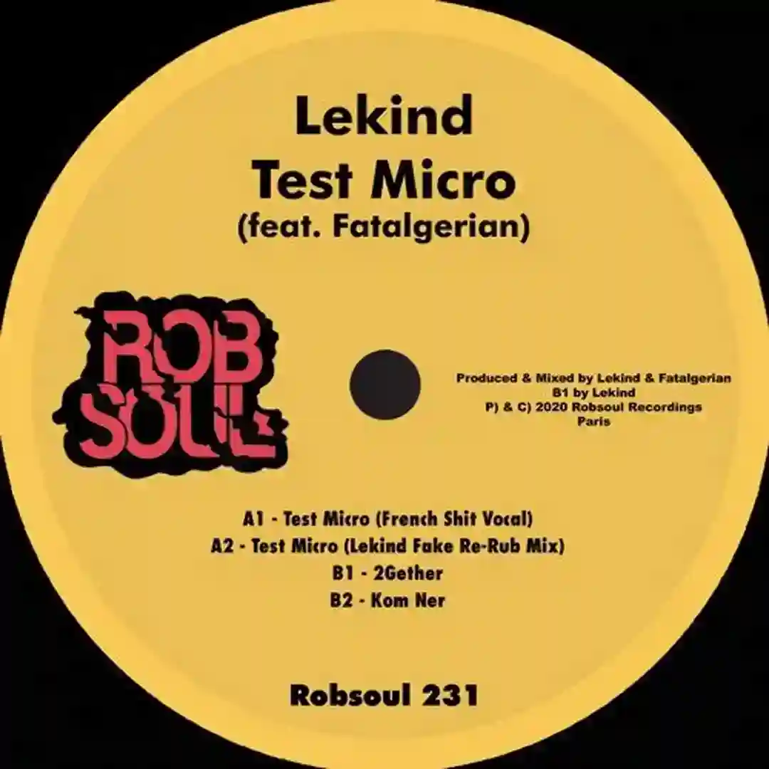 Test Micro (Lekind Fake Re-Rub Mix) cover